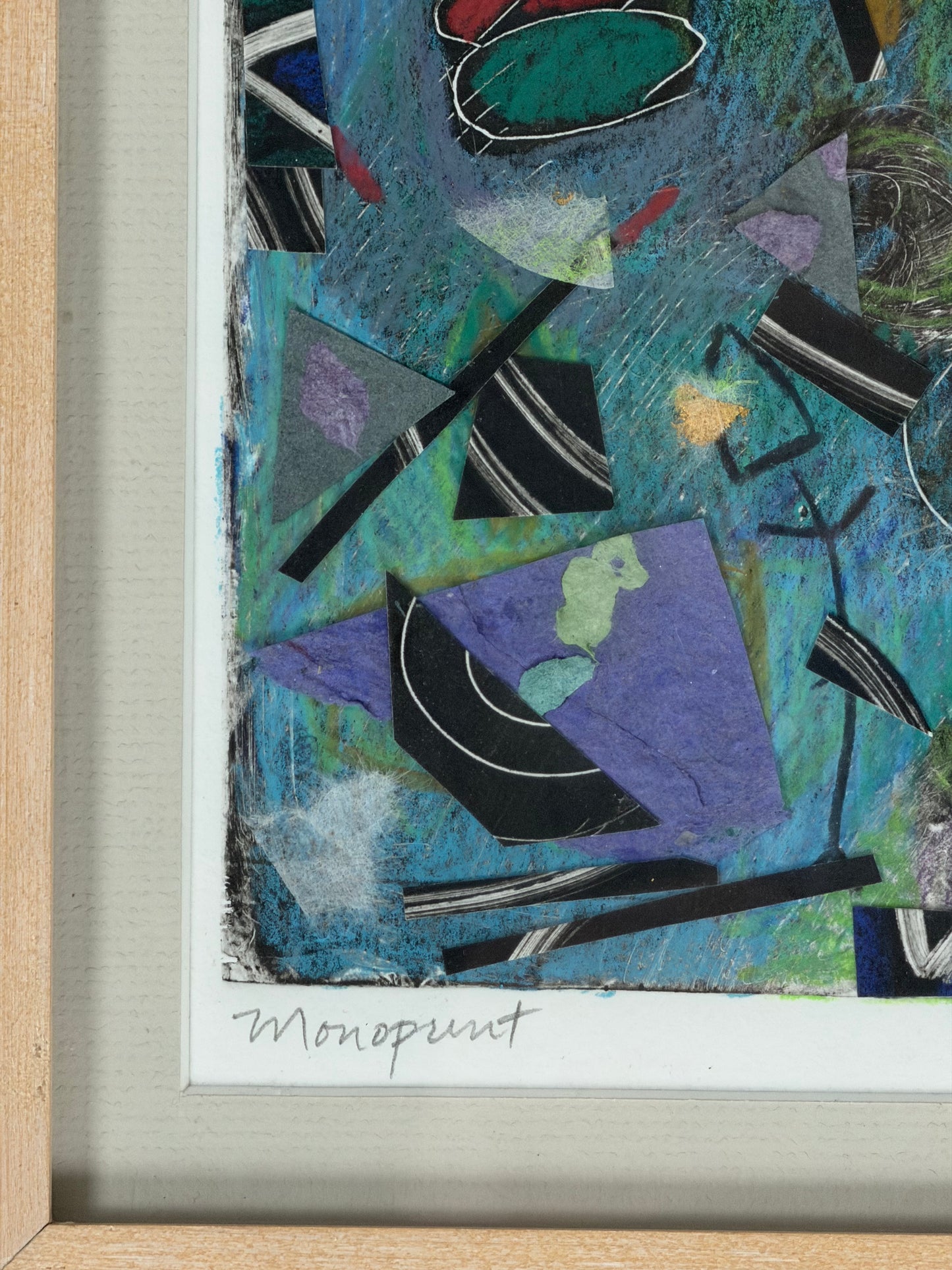 Monoprint by J. Hanken