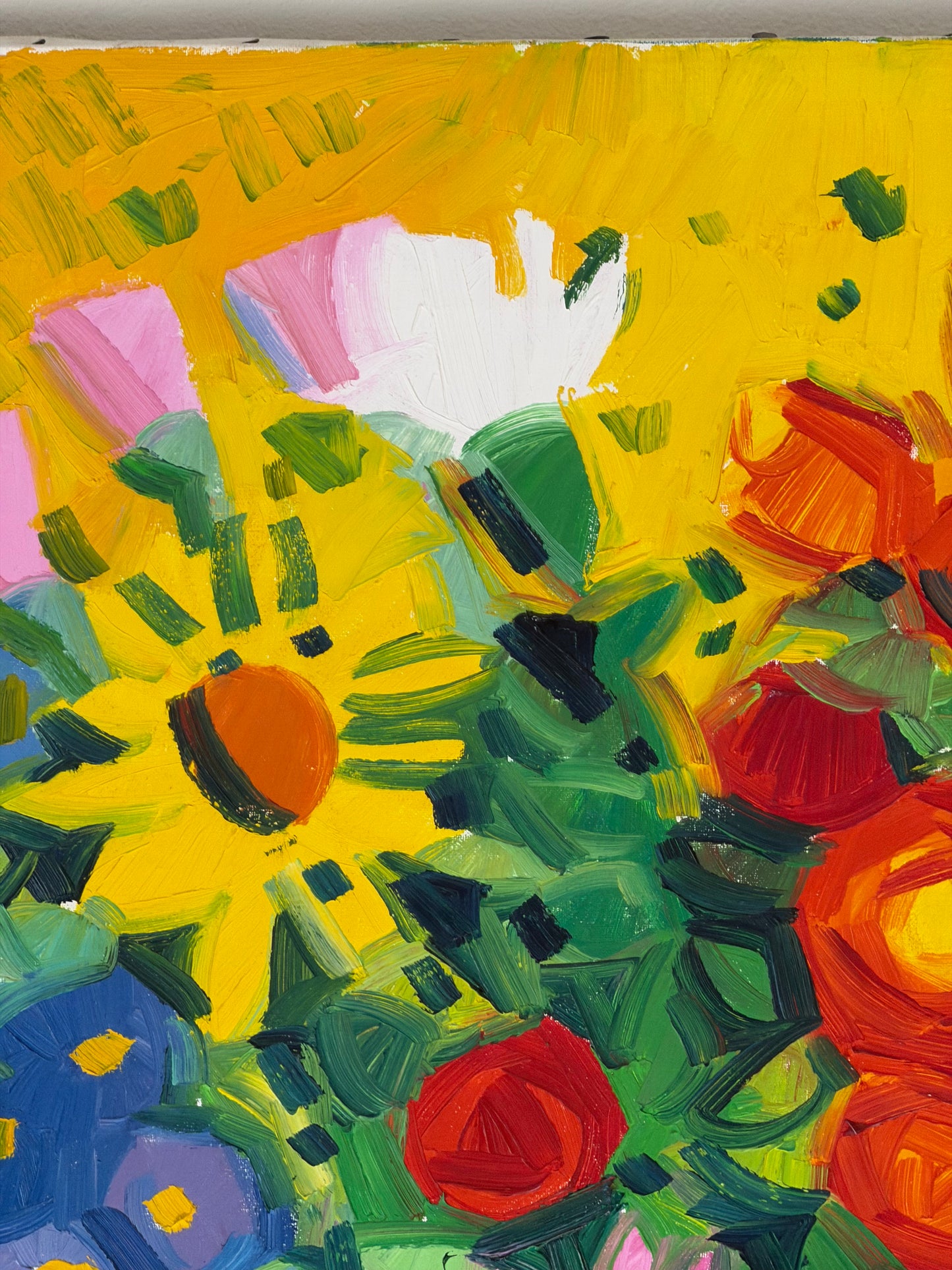 Sunlit Floral Bouquet by Athos Faccincani