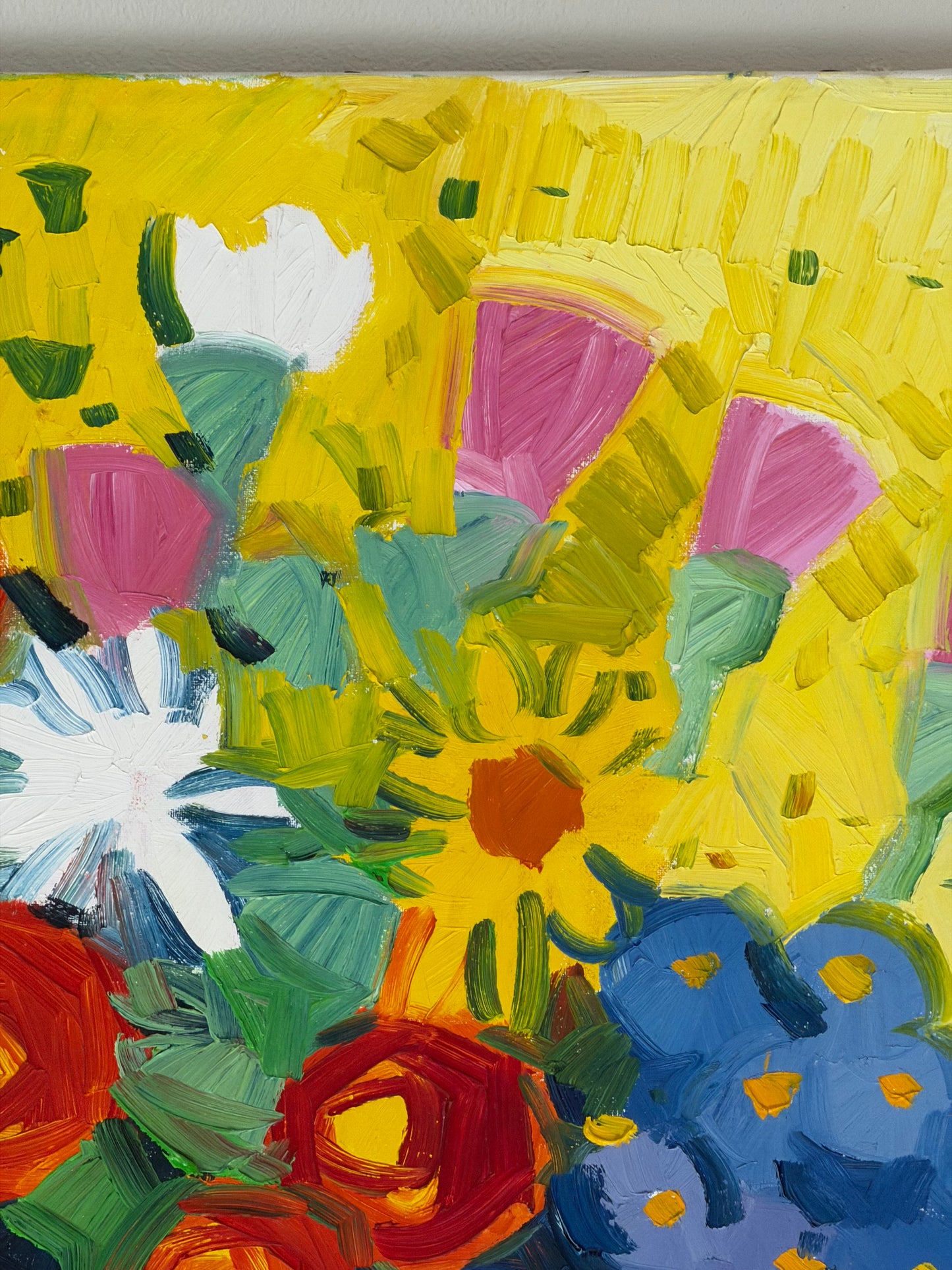 Sunlit Floral Bouquet by Athos Faccincani