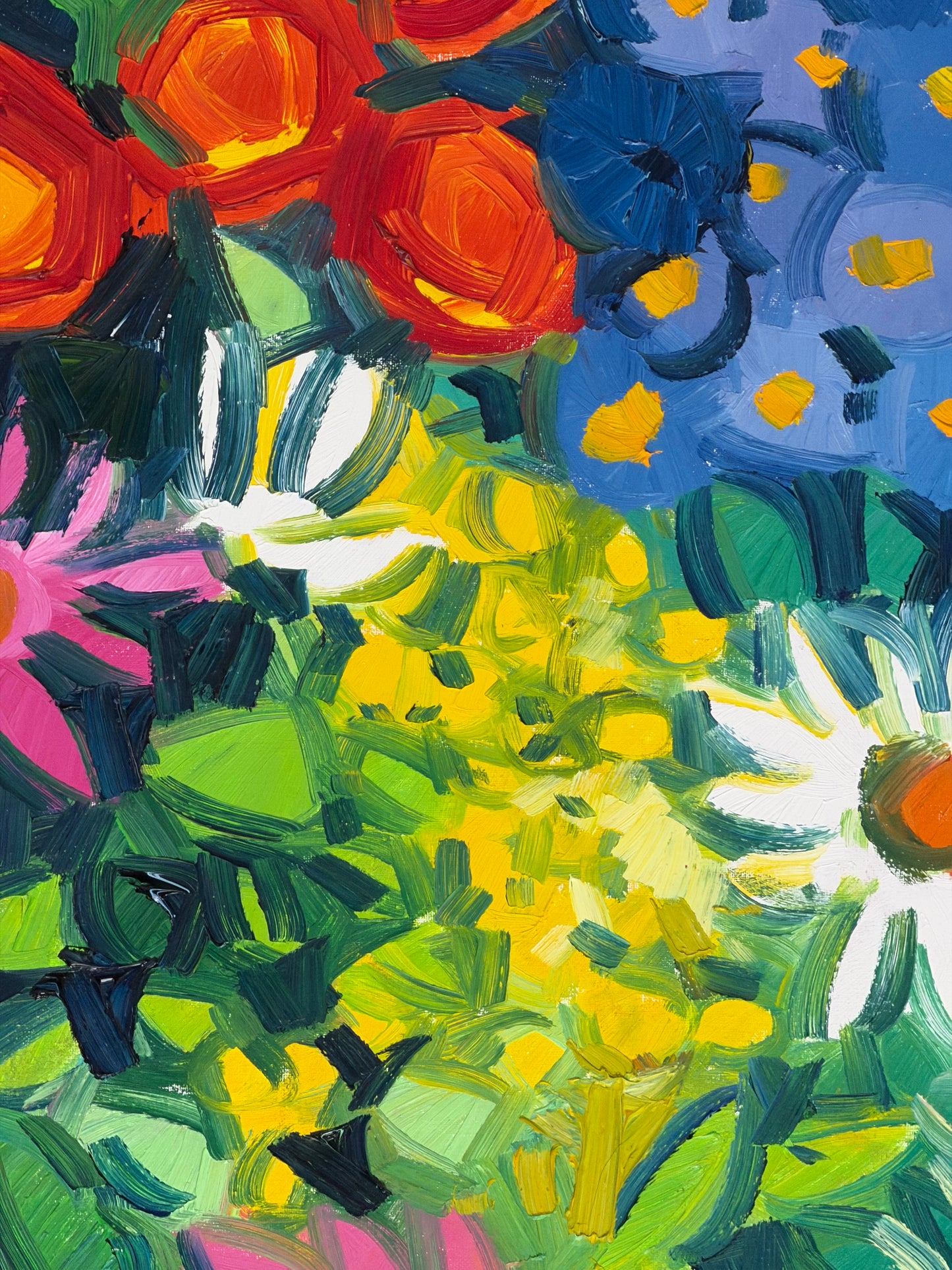 Sunlit Floral Bouquet by Athos Faccincani
