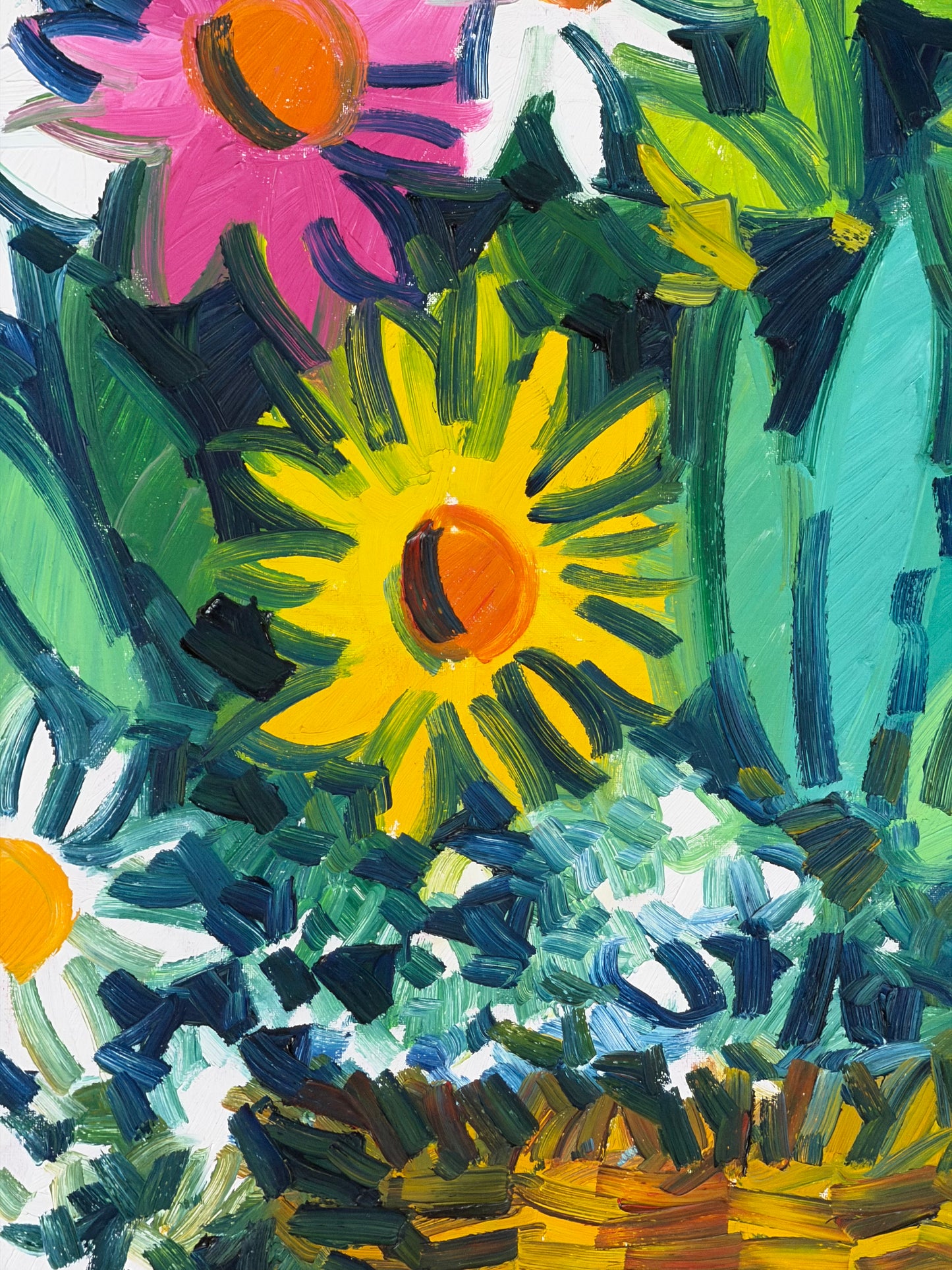 Sunlit Floral Bouquet by Athos Faccincani