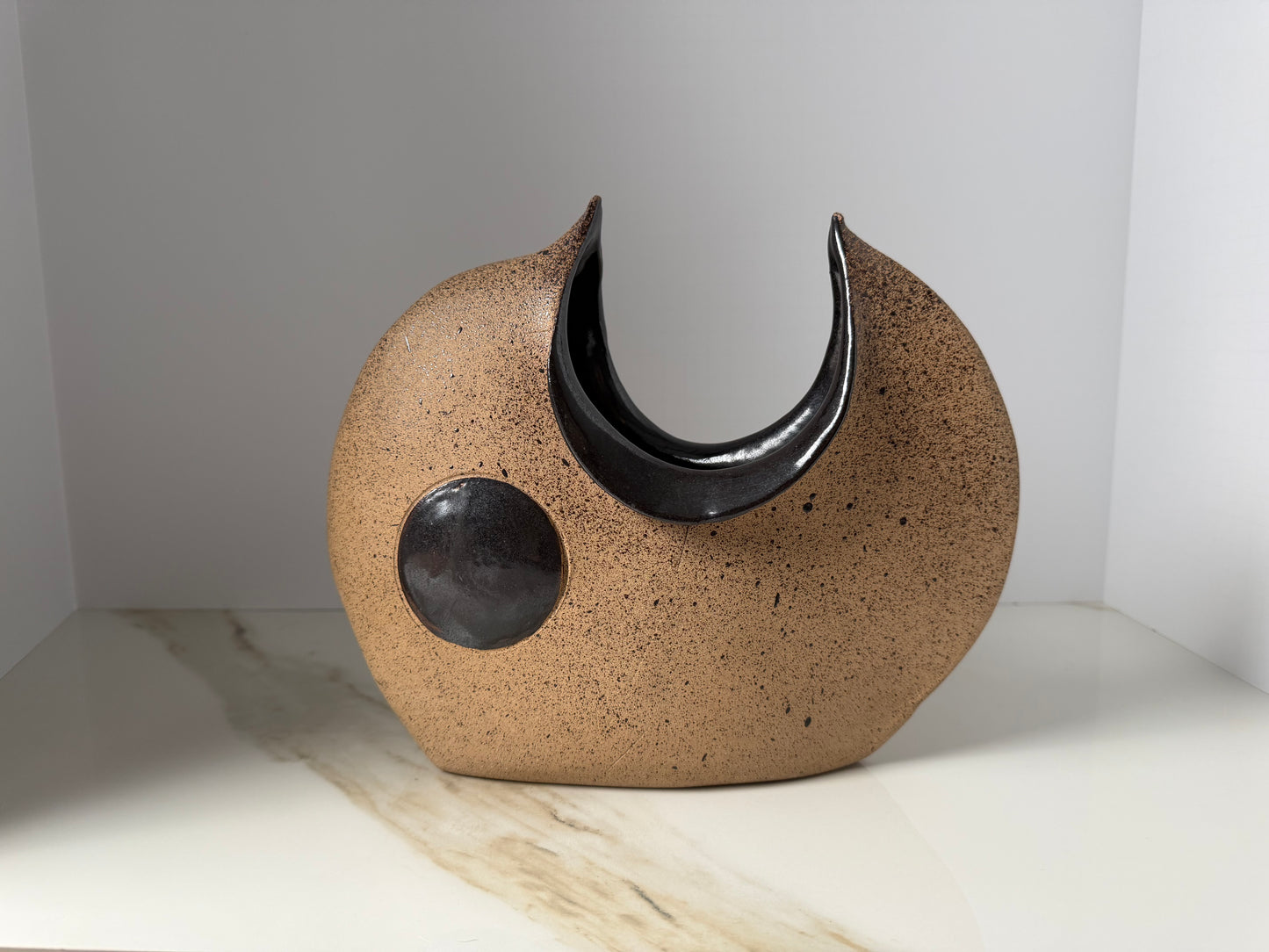 The Crescent Ikebana Vessel