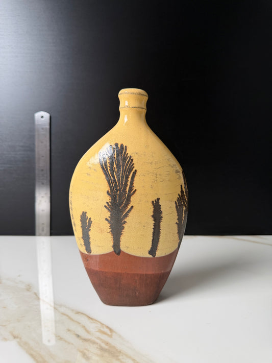The Earth-Toned Botanical Vase