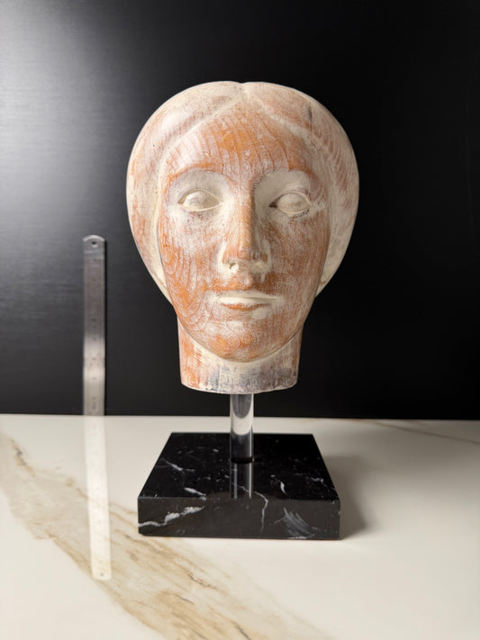 The Classical Whitewashed Head