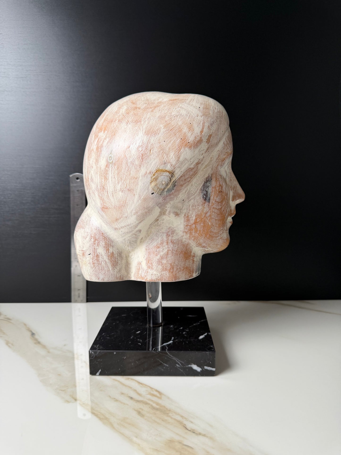 The Classical Whitewashed Head