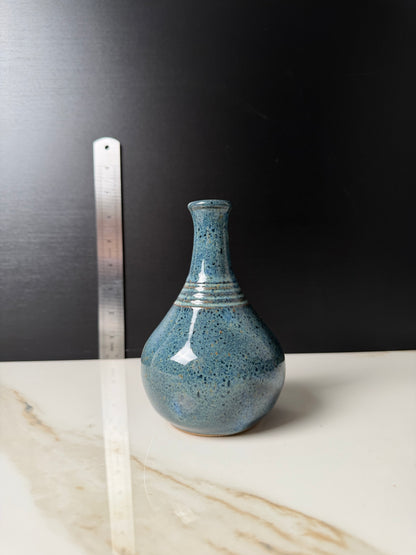 The Indigo Reactive Glaze Bottle