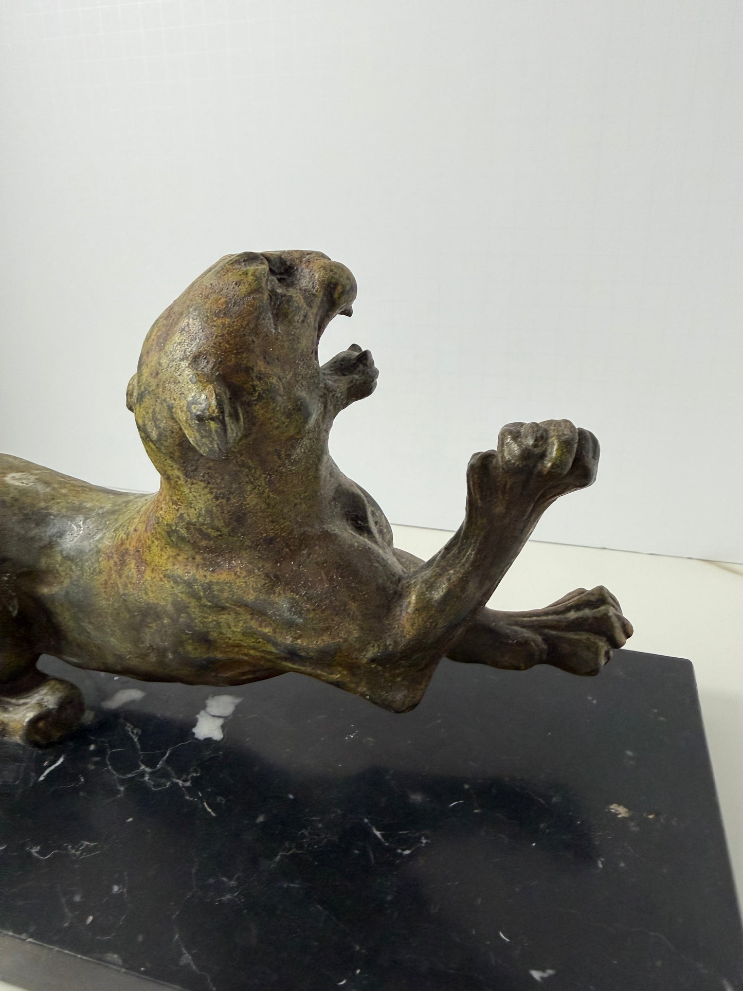 The Art Deco Style Leaping Panther
