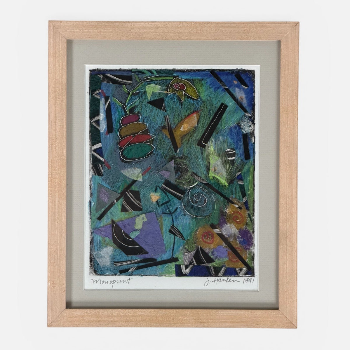 Monoprint by J. Hanken