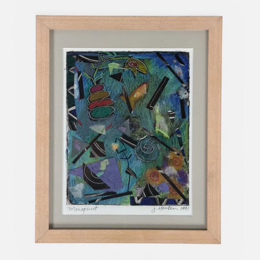 Monoprint by J. Hanken