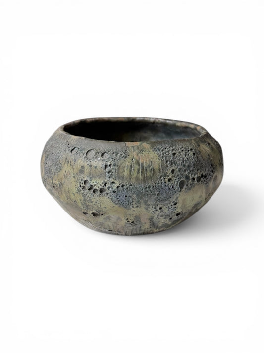 The Brutalist Volcanic Glaze Bowl